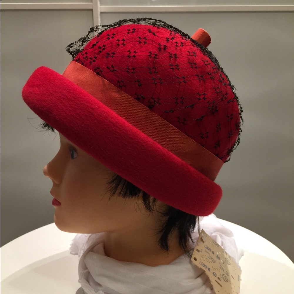 Vintage red hat. New with tags.
